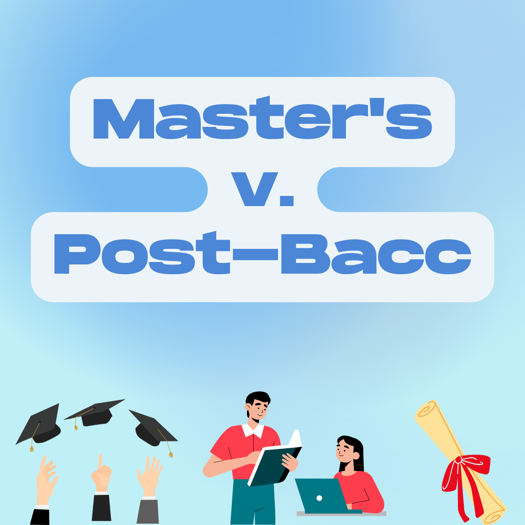 Master's v Post-Bacc; 10/20/2022 blog post